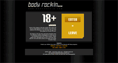 Desktop Screenshot of body-rockin.com